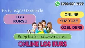 Online Lgs Kursu İzmir
